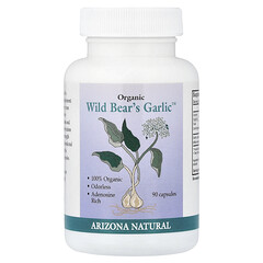 Organic Wild Bear´s Garlic™, 90 капсул (117 мг у капсулі)
