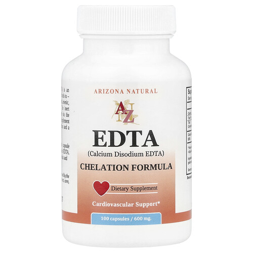 Arizona Natural EDTA, 600 mg, 100 Capsules