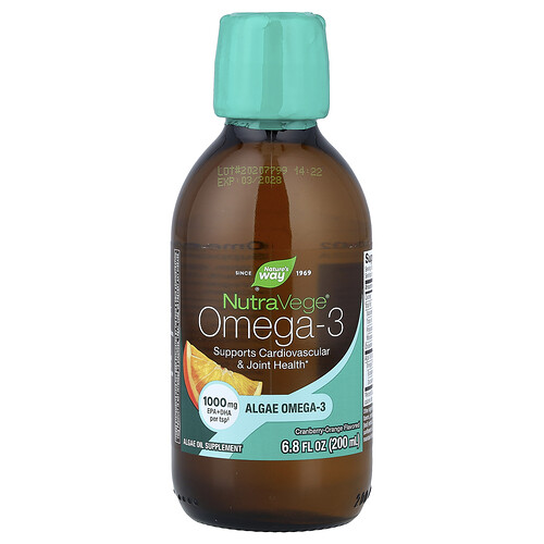 Nature's Way, NutraVege, Omega-3, Cranberry-Orange, 200 ml
