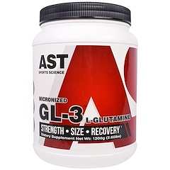Micronized GL-3, L-Glutamine, 2.65 lbs (1200 g)