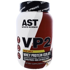 VP2, Whey Protein Isolate, Creamy Vanilla, 1.98 lbs (896 g)