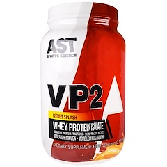 VP2, Whey Protein Isolate, Citrus Splash, 2.12 lbs (960 g)