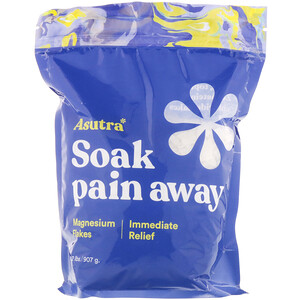 Asutra, Soak Pain Away, Magnesium Flakes, 2 lbs (907 g) отзывы