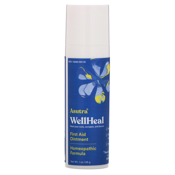 Asutra‏, WellHeal, First Aid Ointment, 1 oz (28 g)