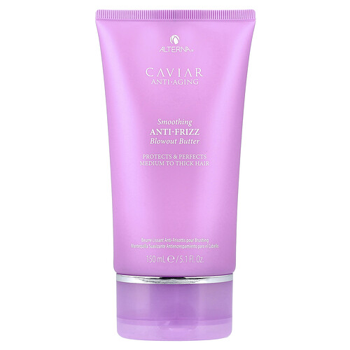 Alterna, Caviar Anti-Aging, Smoothing Anti-Frizz Blowout Butter, Anti-Aging-Butter mit Kaviar, glättende Anti-Frizz-Butter, mittleres bis dickes Haar, 150 ml (5,1 fl. oz.)
