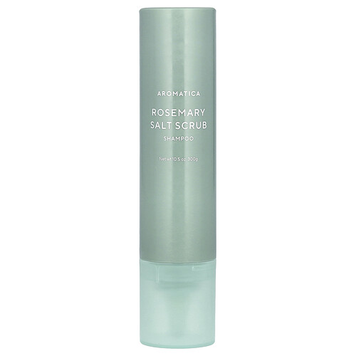Aromatica, Rosemary Salt Scrub Shampoo, Rosmarin-Salz-Peeling-Shampoo, 300 g (10,5 oz.)