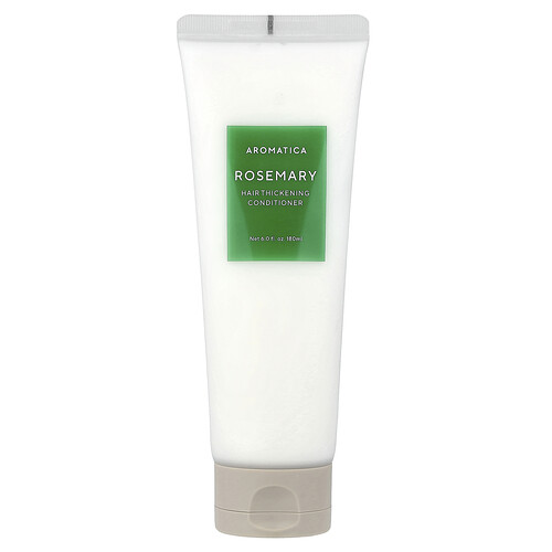 Aromatica Aromatica, Hair Thickening Conditioner, Rosemary, 6 fl oz (180 ml)