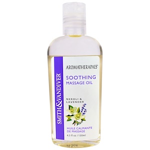 Отзывы о Смит и Вандивер, Soothing Massage Oil, Neroli & Lavender, 4.5 fl oz (130 ml)