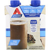 Atkins, Dark Chocolate Royale Shake, 4 Shakes, 11 fl oz (325 ml) Each