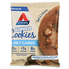 Atkins, Snack, Protein Cookies, Double Chocolate Chip, 4 Cookies, 1.38 oz (39 g) Each