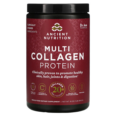 

Dr. Axe / Ancient Nutrition Multi Collagen Protein 1 lb (454.5 g)