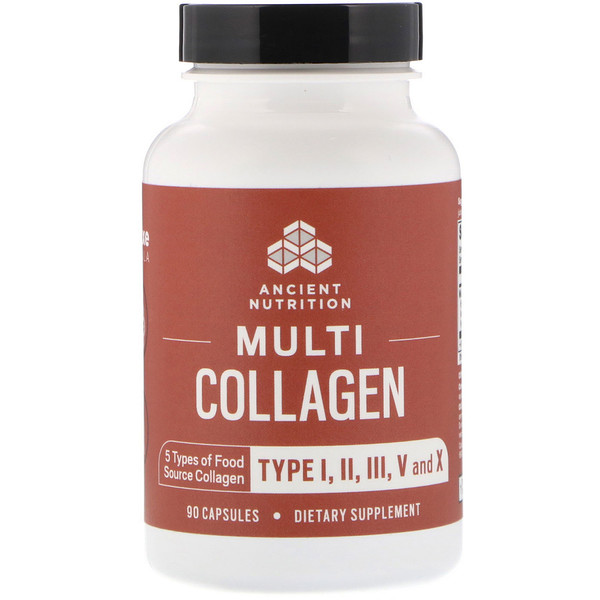 Dr. Axe / Ancient Nutrition, Multi Collagen, 90 Capsules - iHerb