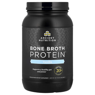 Ancient Nutrition, Bone Broth Protein™, Vanille, 2,2 lbs (984 g)