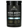 Эншент Нутришен, Bone Broth Collagen, ваниль, 519 г (1,1 фунта)