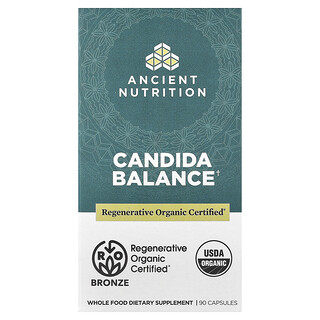 Ancient Nutrition, Candida Balance, 90 capsule