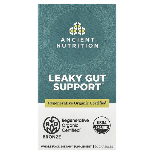 Ancient Nutrition Leaky Gut Support, 90 Capsules