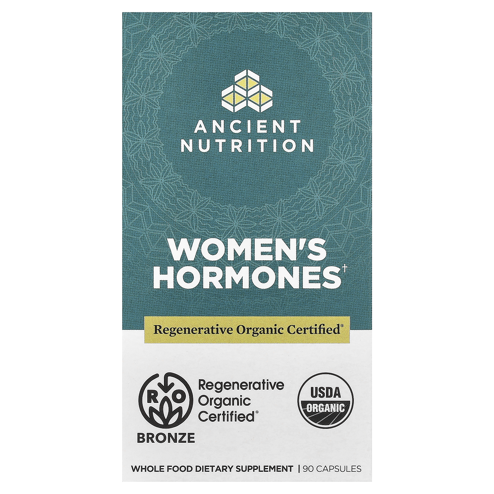 Ancient Nutrition (에인션트 뉴트리션), 여성용 호르몬, 캡슐 90정