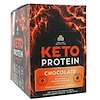 Dr. Axe / Ancient Nutrition, Keto Protein, Ketogenic Performance Fuel, Chocolate, 15 Single Serve Packets, 1.13 oz (32 g) Each