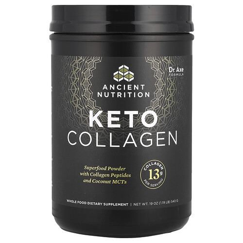 Ancient Nutrition, Keto-Kollagen, 540 g (1,19 lb.)