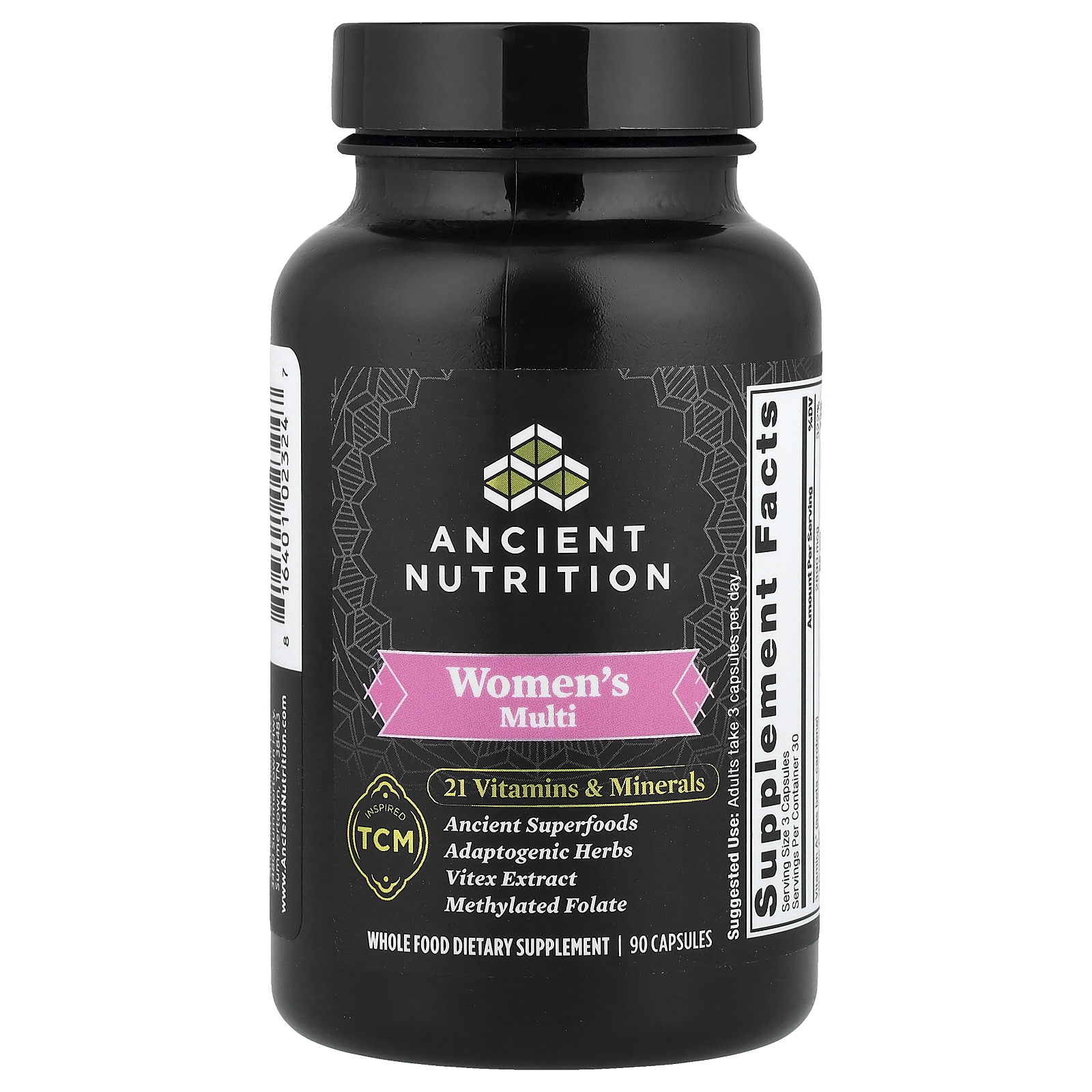 Ancient Nutrition (에인션트 뉴트리션), 여성용 멀티, 캡슐 90정