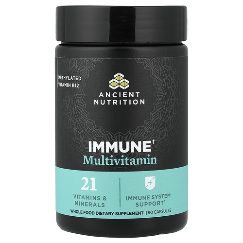 Ancient Nutrition, Immune Multivitamin, 90 Kapseln
