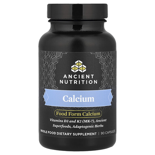 Ancient Nutrition, Calcium, 90 Kapseln
