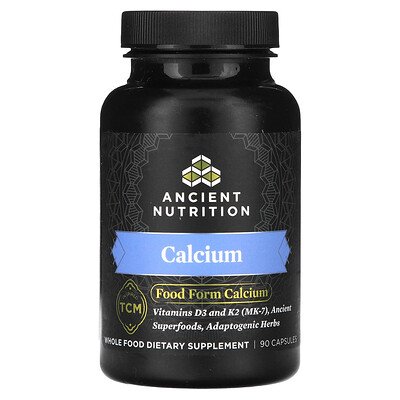 Product Image for Ancient Nutrition, Calcium, 90 Capsules