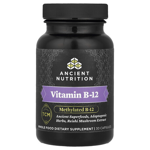 Ancient Nutrition, Vitamin B12, 30 Kapseln