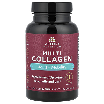 Product Image for Ancient Nutrition, Multi Collagen, Joint + Mobility, 90 Capsules