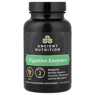 Ancient Nutrition, Emésztőenzimek, 90 kapszula