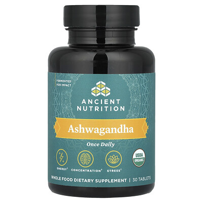 Product Image for Ancient Nutrition, Ashwagandha, 30 Tablets