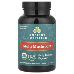 Multi Mushroom, щоденний імунний захист, 60 таблеток