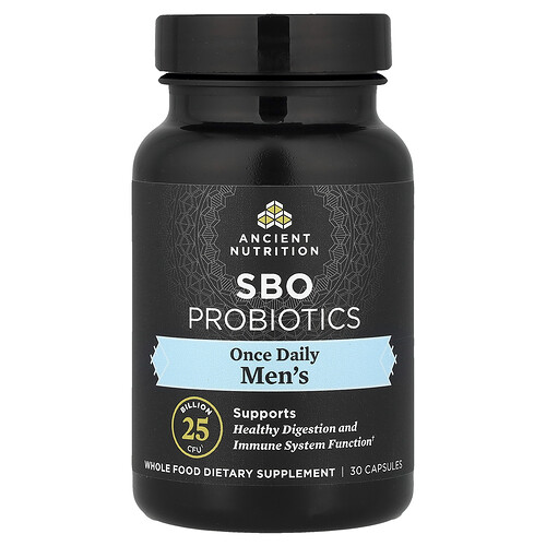 Ancient Nutrition, Men's Once Daily, SBO-Probiotika, 30 Kapseln