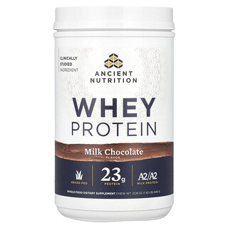 Ancient Nutrition, Wei-eiwit, melkchocolade, 1,42 lb (646 g)