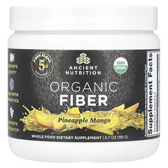 Organic Fiber, ананас і манго, 191 г (6,7 унції)