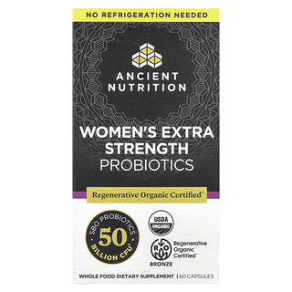 Ancient Nutrition, Women's Probiotics, 60 Capsules