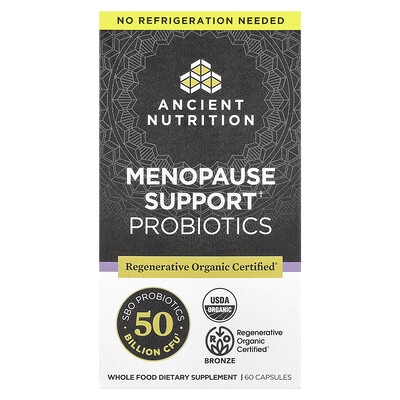 Product Image for Ancient Nutrition, Menopause Support Probiotics, 60 Capsules