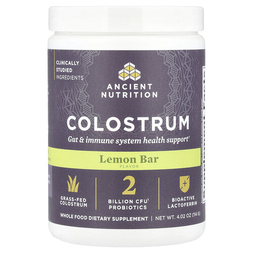 Colostrum | Powder Lemon Bar Flavor (60 Servings) - 3-Pack