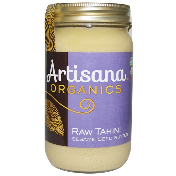 Artisana, Raw Tahini, Sesame Seed Butter, 16 oz (454 g)