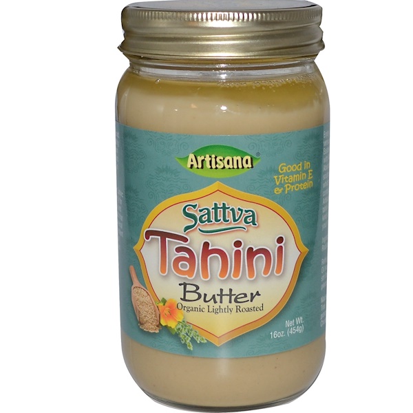 Artisana, Sattva Organic Tahini Butter, Lightly Roasted, 16 oz (454 g) (Discontinued Item) 
