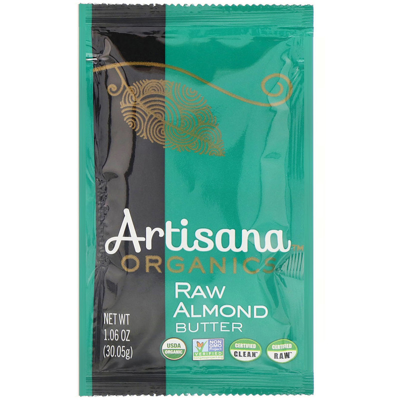 Artisana, Organics, Raw Almond Nut Butter, 10 Packets, 1.06 oz (30.05 g
