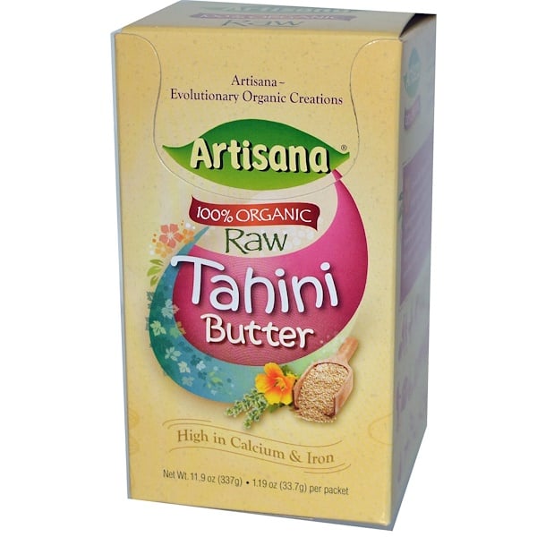 Artisana, 100% Organic Raw Tahini Butter, 10 Packs, 1.19 oz (33.7 g) Each (Discontinued Item) 