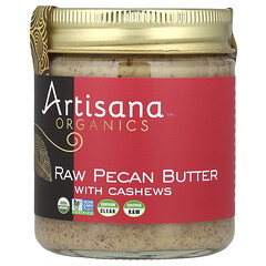 Organics, Raw Pecan Butter, 8 oz (227 g)