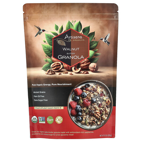 Artisana Organics, Walnut Butter Granola, 10 oz (283 g)