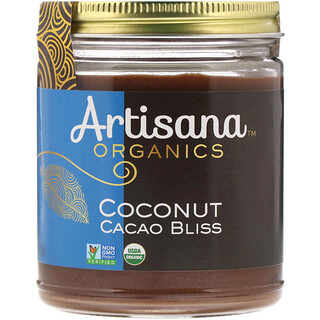 Artisana, 有機，原椰子可可粉，堅果油，8盎司（227克）