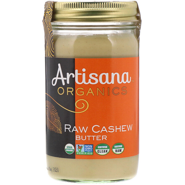 Organics Raw Cashew Butter, 14 oz (397 g)