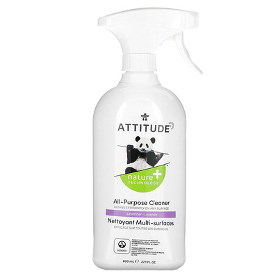 

ATTITUDE, All-Purpose Cleaner, Lavender, 27.1 fl oz (800 ml)