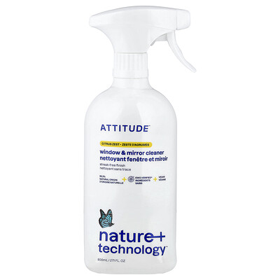 ATTITUDE Citrus Zest Window & Mirror Cleaner