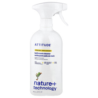 ATTITUDE, Nettoyant pour salle de bain, Zeste d'agrumes, 800 ml