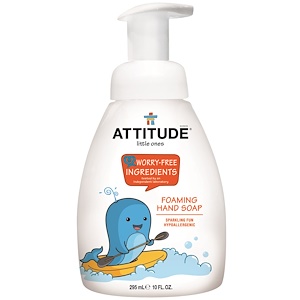 Отзывы о Аттитуде, Little Ones, Foaming Hand Soap, 10 fl oz (295 ml)